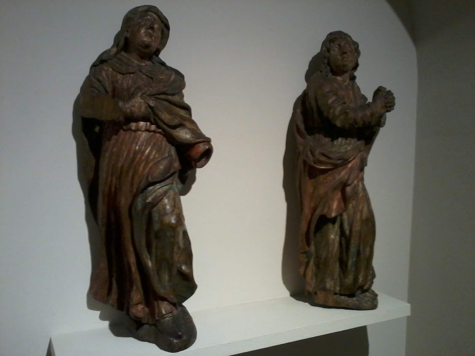 Panna Marie a sv. Jan Evangelista - poč. 17. st.