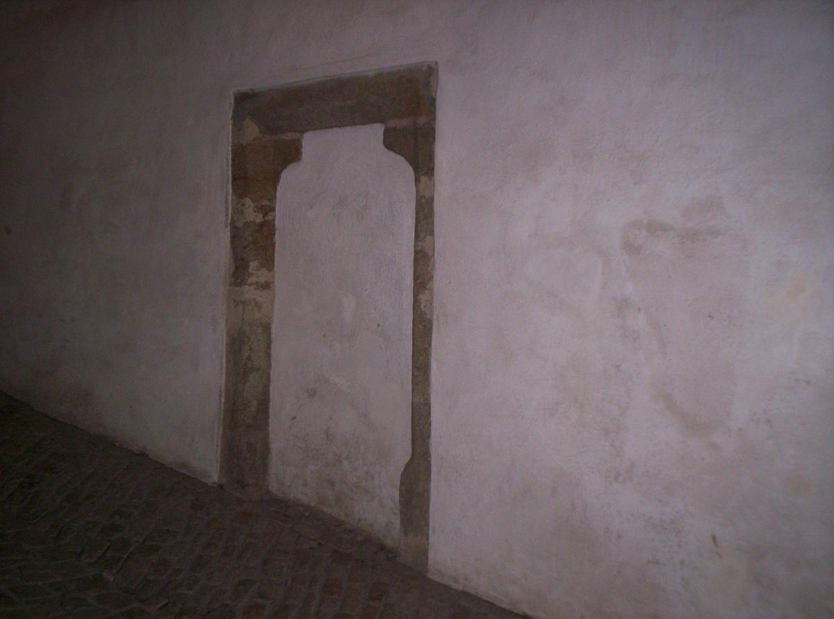 Bývalý vchod do hradní kuchyně