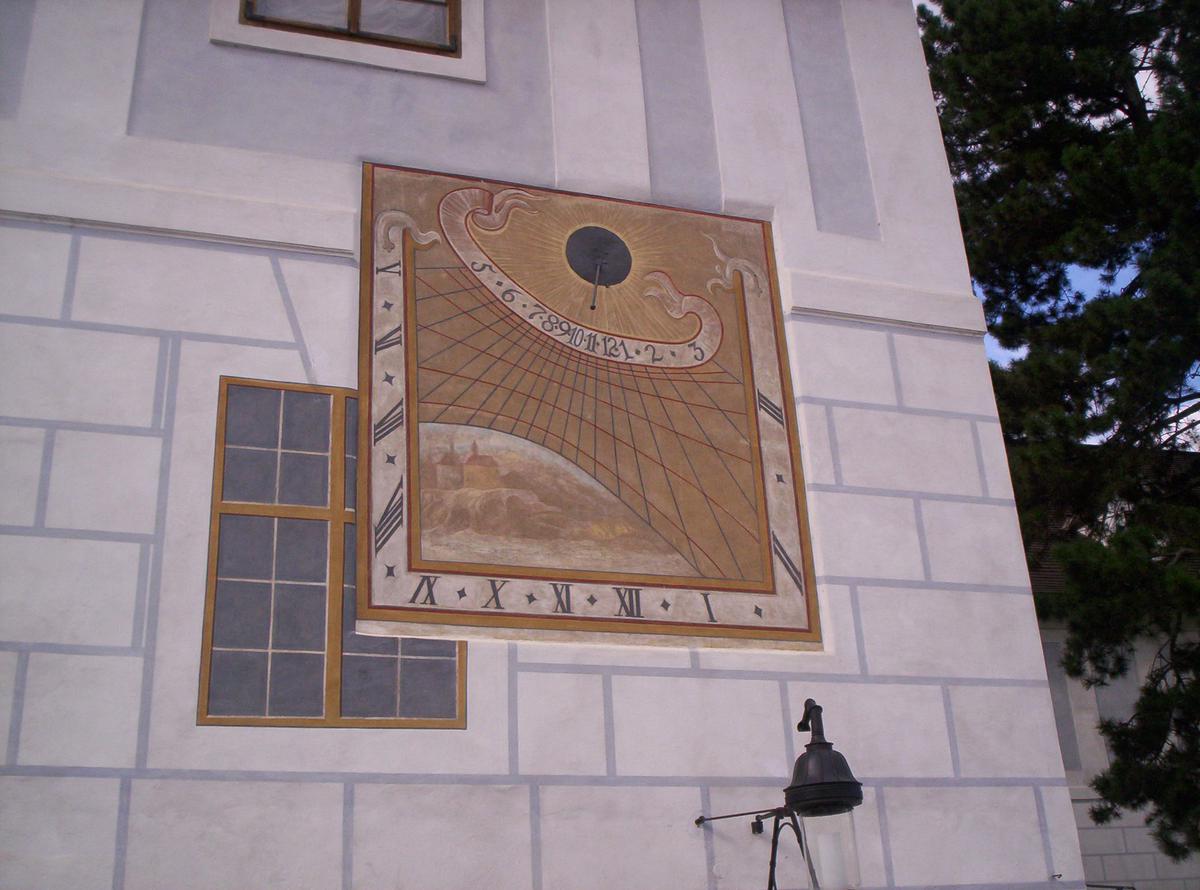 Sluneční hodiny na Renesančním domě