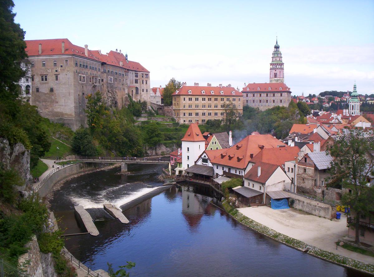 Panoráma zámku z Horské zahrady